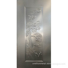 Hot slae embossed steel door sheet